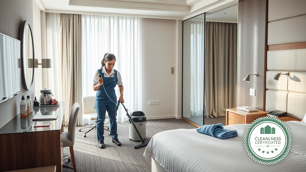 Sertifikasi Kebersihan Kamar: Panduan Lengkap untuk Standar Industri dan Penanganan Terbaik
