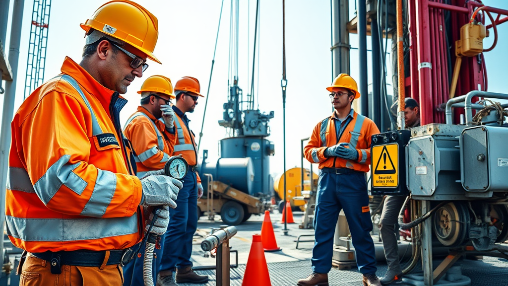 Keselamatan Kerja: Kunci Sukses Operator Lantai Perawatan Sumur