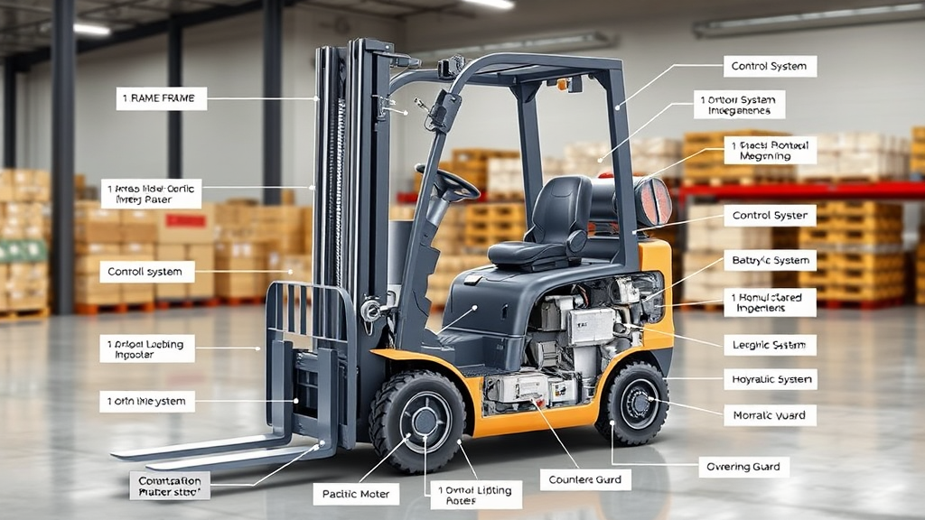 Panduan Visual: Mengenal Komponen Forklift Kelas 3 [Lengkap]