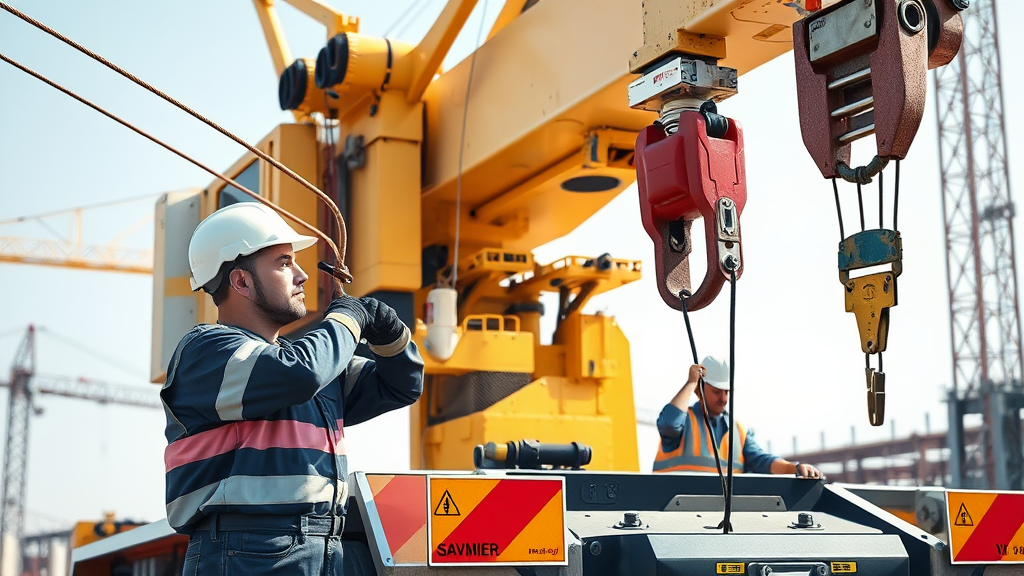 Mobile Crane Siap Angkat: Inspeksi Rutin Sebelum Kerja