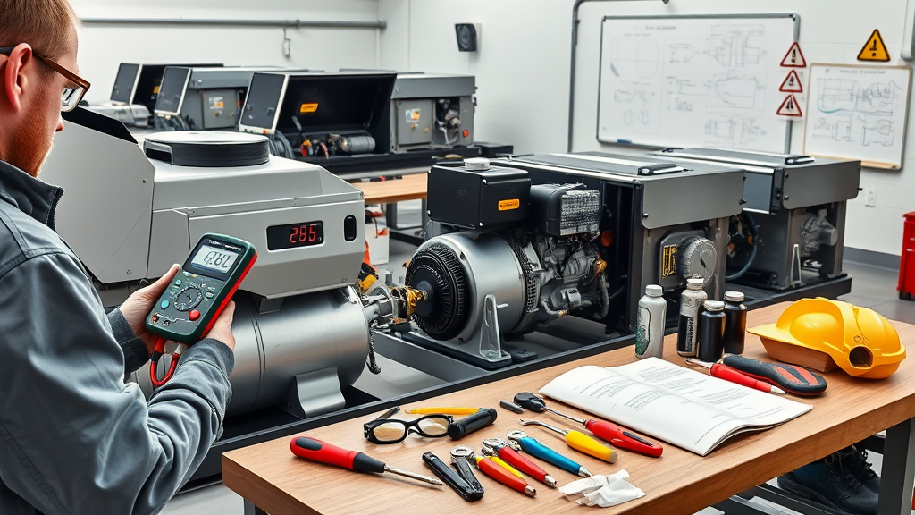 Mengenal Lebih Dalam: Peralatan Utama Pelatihan Genset, Detail!