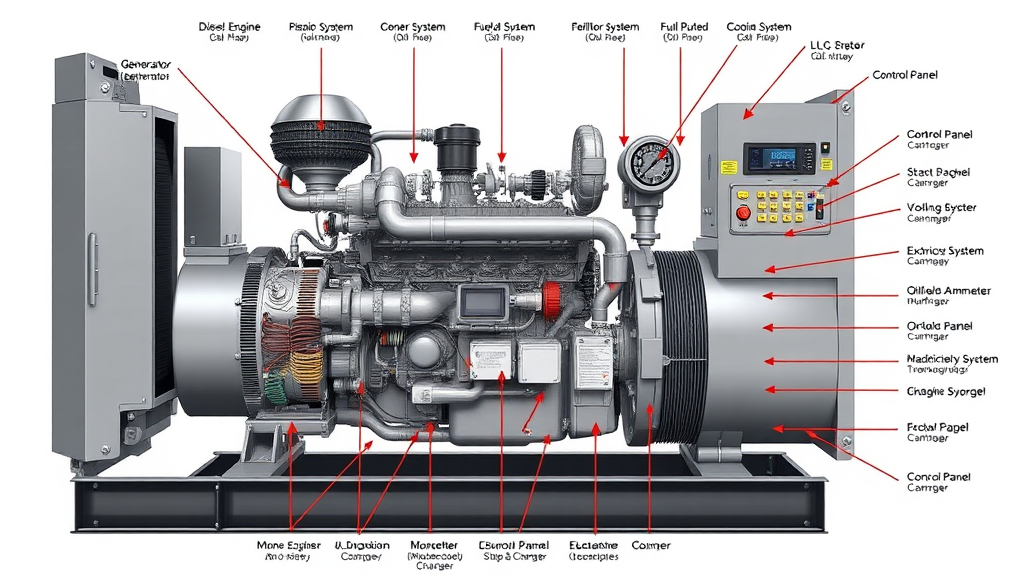 Pelatihan Genset: Panduan Lengkap untuk Memahami Komponen & Cara Kerjanya