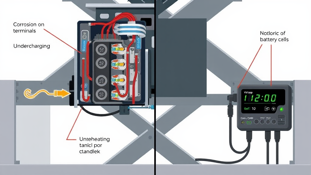 Scissor Lift: Mengatasi Masalah Baterai & Pengisian Daya untuk Performa Optimal